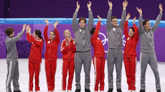 Российские пары показали идеальное катание в короткой программе на Олимпийских играх