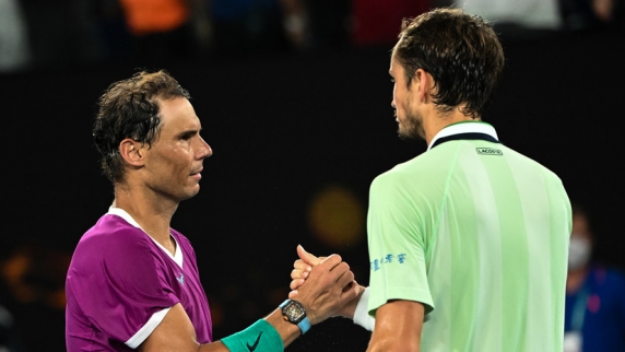 Опубликован видеообзор финального матча Australian Open между Медведевым и Надалем