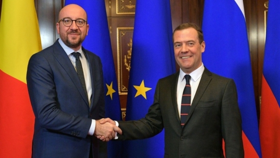 <b>Евросоюз</b> не станет расширять антироссийские санкции, заявил премьер Бельгии