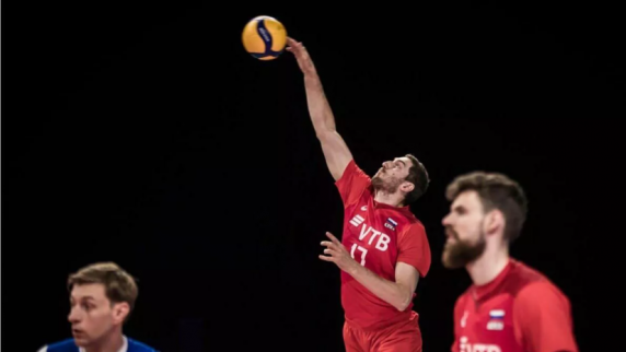 Российские <b>волейбол</b>исты уступили Франции в Лиге наций