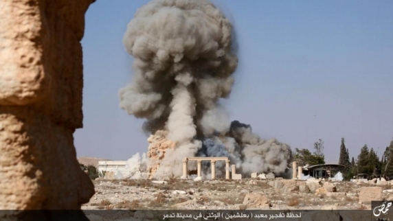 Минобороны опубликовало <b>видео</b> разрушения боевиками памятников Пальмиры