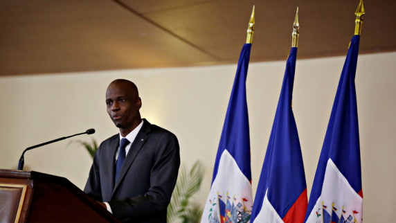 В <b>Гаити</b> похоронили убитого президента Жовенеля Моиза