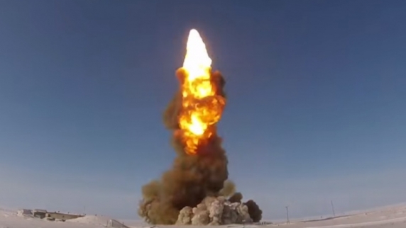 Российские военные провели успешные испытания новой ракеты системы ПРО
