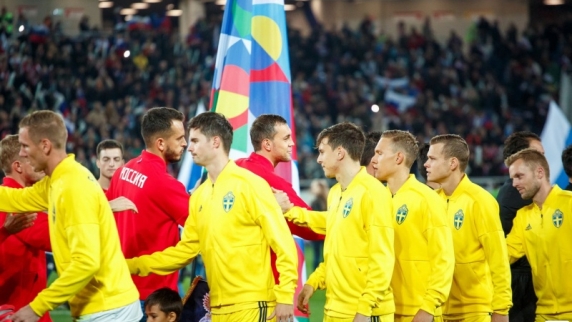 Сборные Швеции и России по футболу поспорят за выход в элитный дивизион Лиги наций
