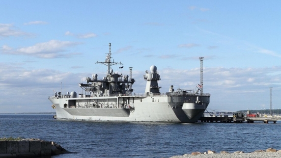 В <b>Балтийское море</b> вошел американский командный корабль