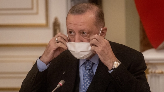 Эрдоган заболел штаммом коронавируса «омикрон»
