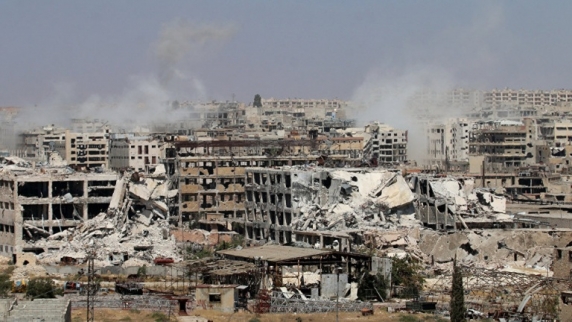 Боевики <b>обстрел</b>яли западные кварталы Алеппо