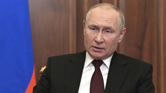 Путин проинформировал президента <b>Казахстан</b>а Токаева о ходе спецоперации по защите Д...