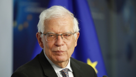 Глава дипломатии <b>ЕС</b> Боррель осудил действия прот<b>ес</b>тующих в Брюсселе