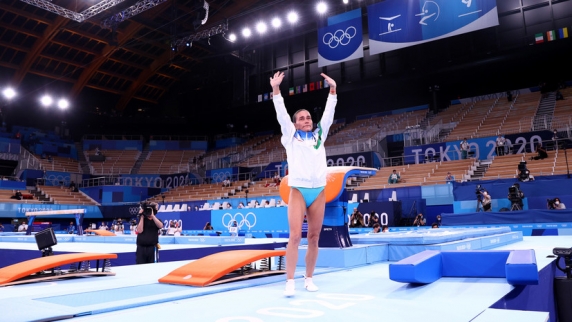 Гимнастка Чусовитина завершила карьеру на Играх в Токио