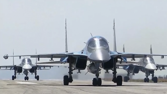 <b>ВКС России</b> нанесли два авиаудара по живой силе и технике боевиков в Сирии