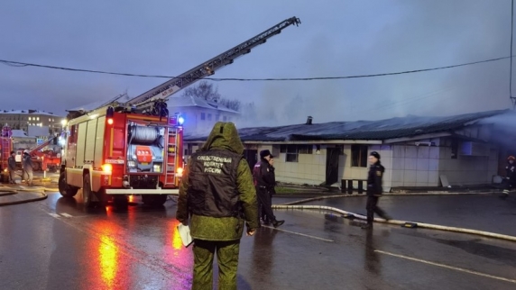 Пожар в клубе «Полигон» в Костроме полностью потушен