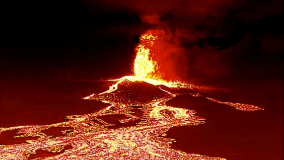 Лава после извержения на острове Пальма покрыла 154 гектара земли