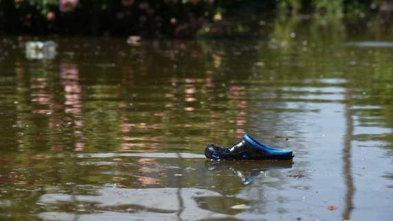 МЧС: уровень воды в Новой Каховке снизился ещё на 1,3 метров