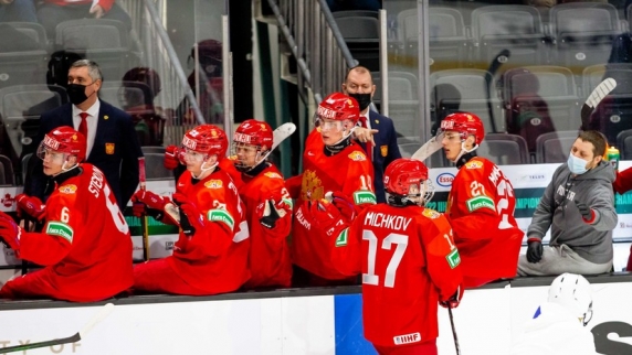 Мичков забросил четвёртую шайбу во ворота Швейцарии на МЧМ по хоккею