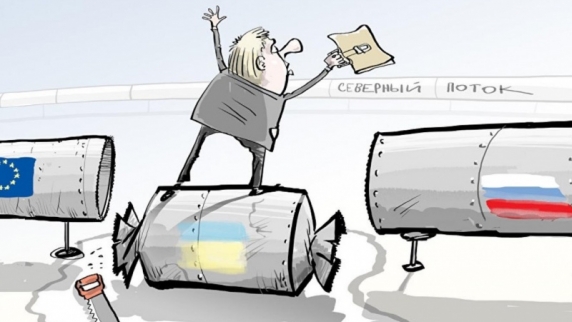 Россия согласится на транзит <b>газ</b>а через Украину только на своих условиях