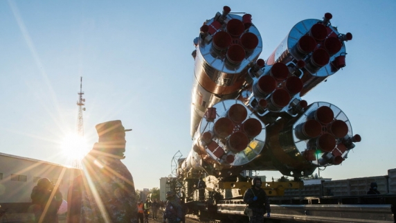 К старту на МКС допущена украшенная хохломой ракета «<b>Союз</b>»