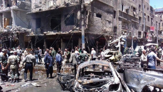 Военные Сирии взяли под контроль еще один город вблизи <b>Дамаск</b>а