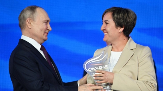 Ильнара Сафина получила от Путина премию «Судьба человека — гордость Отечества»