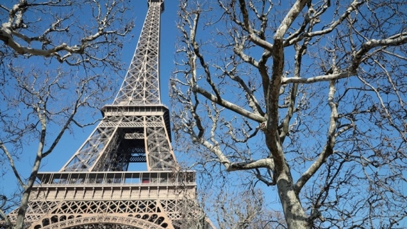 В Париже до глубокой ночи отмечали 130-летие знаменитой Эйфелевой башни