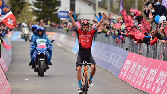 Карузо выиграл 20-й этап веломногодневки «Джиро д'Италия», Власов — седьмой