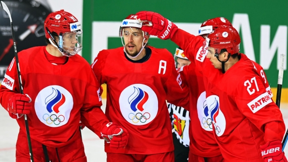 Битва за лидерство в группе: Россия играет со Словакией на ЧМ-2021 по хоккею