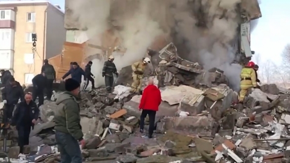 В посёлке на Сахалине объявлен траур в связи с <b>взрыв</b>ом газа в жилом доме
