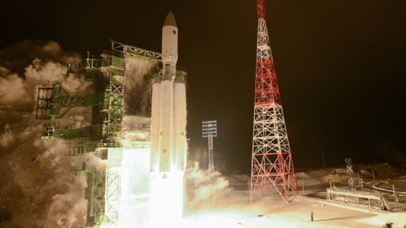 Ракета «Ангара-А5» после старта с Плесецка взята на сопровождение средствами ВКС