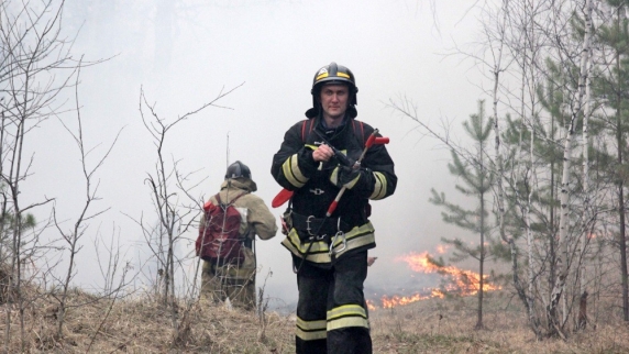 В Иркутской области продолжается борьба с лесными <b>пожар</b>ами
