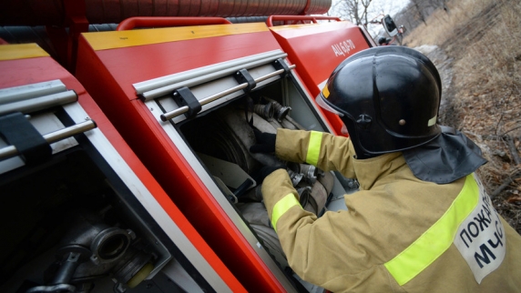 ТАСС: пожарные проверяют данные о пожаре в книжном хранилище Главного здания МГУ