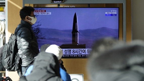 В Южной Корее выразили сожаление в связи с очередным пуском ракеты <b>КНДР</b>