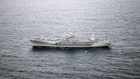 Корабль США Mount Whitney начал переход из Чёрного в Средиземное море