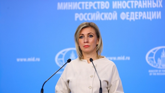 Захарова прокомментировала заявление Зеленского об украинских СМИ в Донбассе