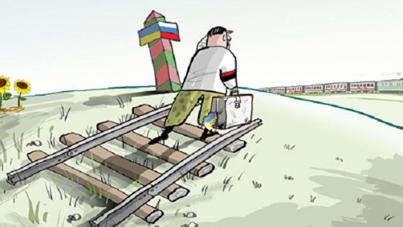 В <b>Киев</b>е поприветствовали пуск российских поездов в обход Украины‍