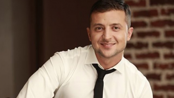 Кандидат в президенты Украины Зеленский запустил флешмоб «Я — клоун»