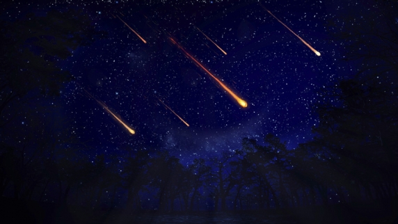 Жители Московской области в ночь на 5 мая смогут увидеть метеорный поток Майские Аквариды