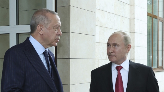 В Кремле заявили, что Путин и Эрдоган проговаривали разные варианты дат встречи
