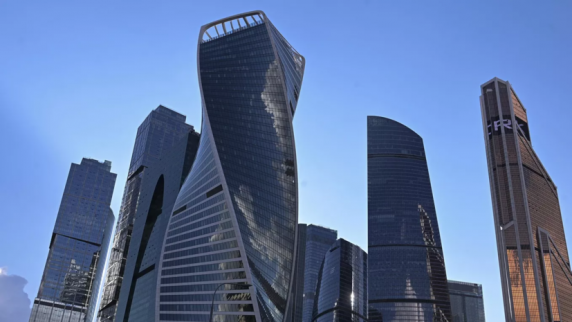 В Москва-Сити ликвидировали <b>пожар</b> в строящейся башне