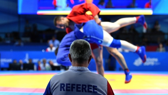 Российский самбист Гукев стал чемпионом мира в категории до 71 кг