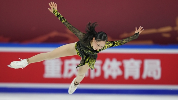 Японка Ёсида победила на Гран-при ISU в Китае
