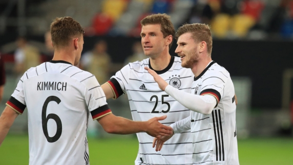 Сборная Германии по футболу разгромила Латвию со счётом 7:1