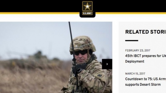 <b>Армия</b> США удалила запись о присутствии своих войск на Украине