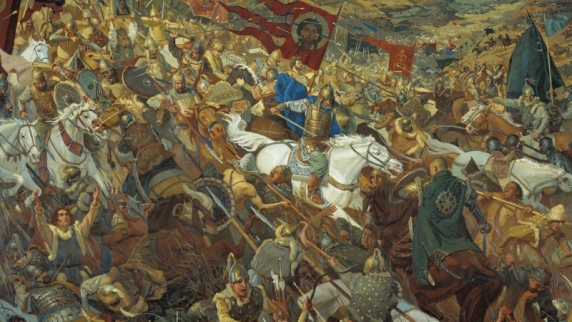 В Тульской области вспоминают 637 годовщину Куликовской битвы.