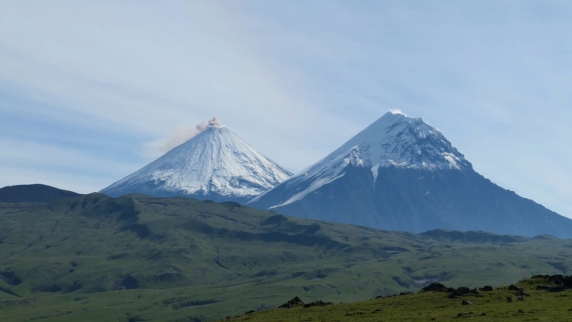 Вулканолог Чебров прокомментировал активность вулкана Ключевской на Камчатке