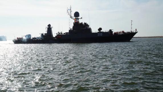 На Балтике начались госиспытания нового ракетного корабля «Буря»