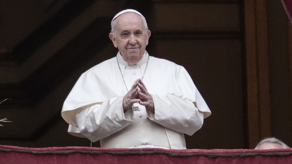 <b>Папа Римский</b> призвал не допустить «развития метастазов» конфликта на Украине