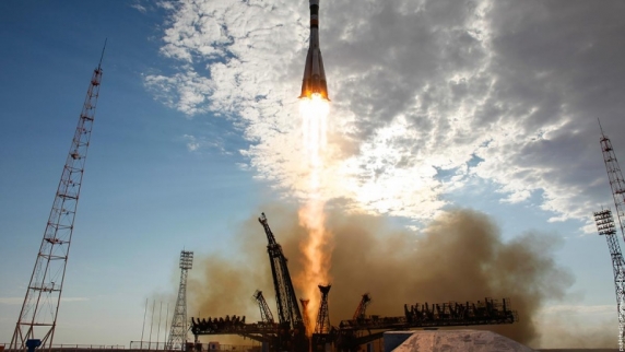 На космодроме Байконур произошла авария при запуске корабля «Союз МС-10»