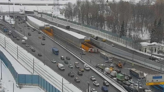На северо-западе Москвы затопило Тушинский тоннель