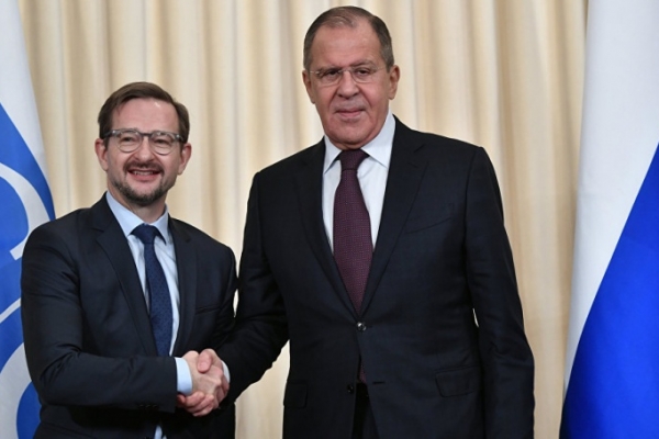 Сергей Лавров встретился с генеральным секретарем ОБСЕ Томасом Гремингером