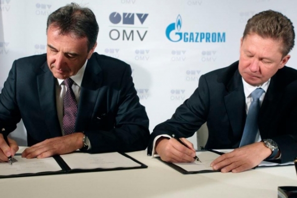 "Газпром" и OMV подписали соглашение о поставках газа до 2040 года